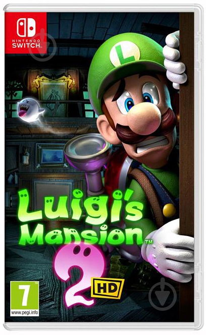 Гра NINTENDO Switch Luigi’s Mansion 2 HD картридж - фото 1