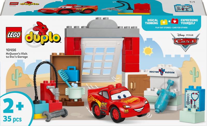 Конструктор LEGO DUPLO Disney Візит МакКвіна в гараж Дока 10456 - фото 1 Конструктор LEGO DUPLO Disney Візит МакКвіна в гараж Дока 10456 - фото 1
