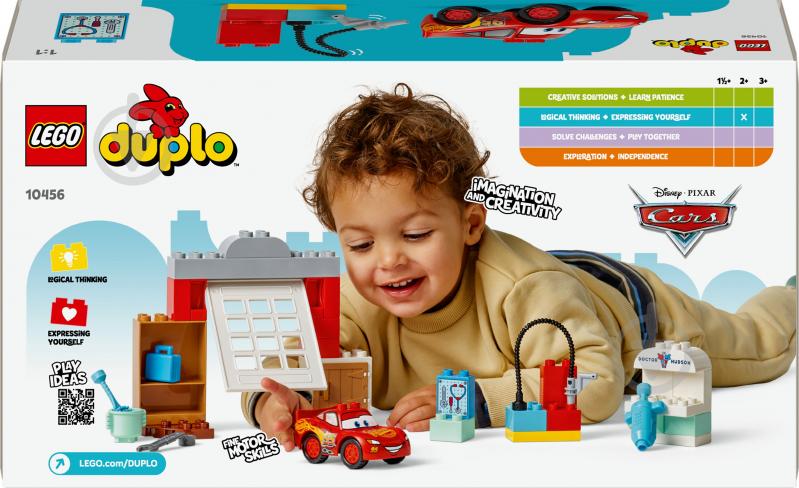 Конструктор LEGO DUPLO Disney Візит МакКвіна в гараж Дока 10456 - фото 2