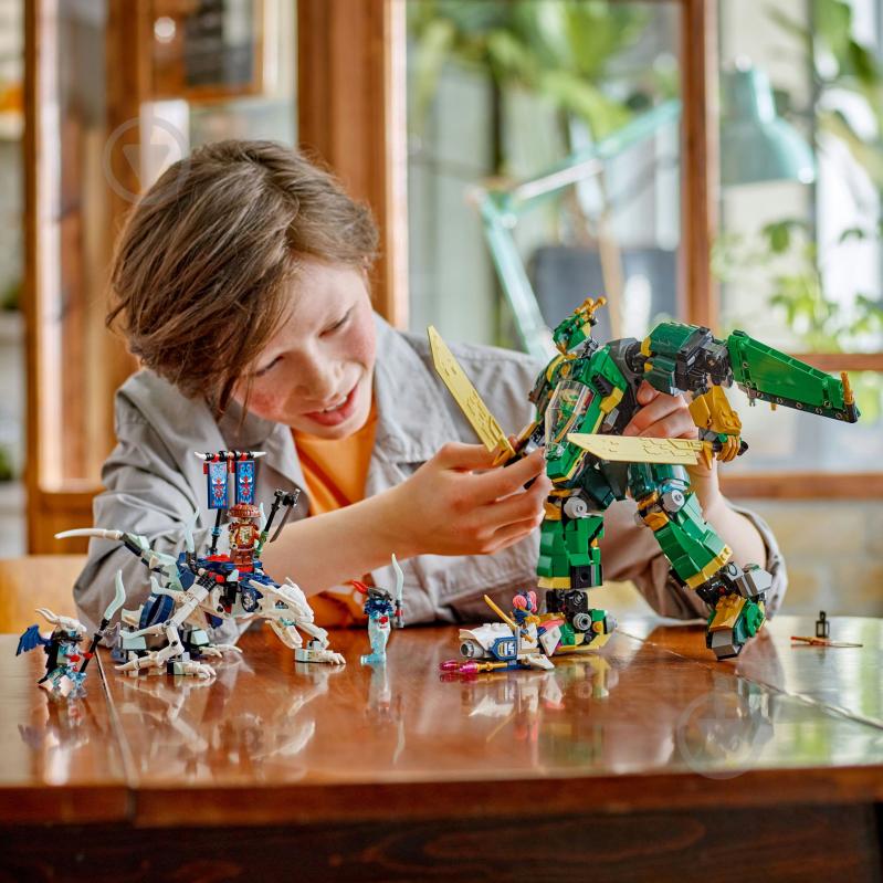 Конструктор LEGO NINJAGO Реактивний робот Ллойда 71845 - фото 4