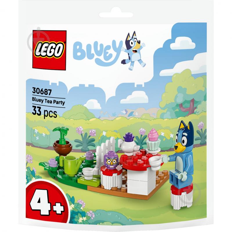 Конструктор LEGO Bluey Чаювання Блуї 30687 - фото 1