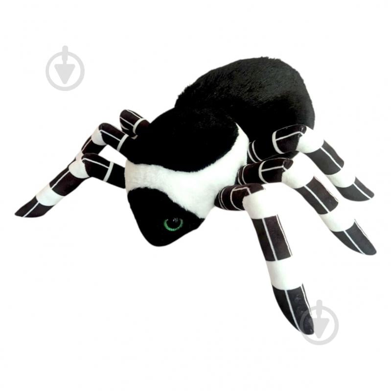 Подушка декоративная Подушка обнимашка "Паук с белым" 40х42 42x40 см [019] Black Анна - фото 1