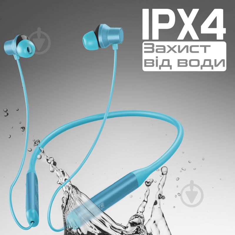 Наушники Promate Velcon blue (velcon.blue) - фото 6 Наушники Promate Velcon blue (velcon.blue) - фото 6