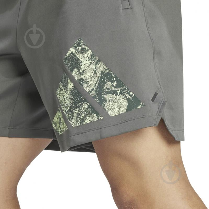 Шорты Adidas IS3797 р. S серый - фото 2 Шорты Adidas IS3797 р. S серый - фото 2