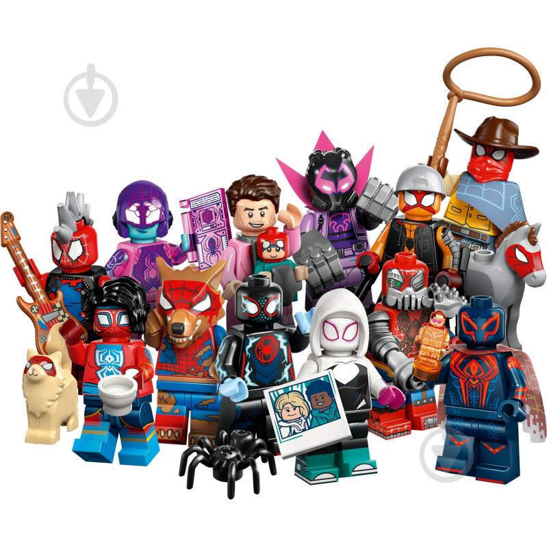 Конструктор LEGO Minifigures Человек-паук: Сквозь Вселенную 71050 - фото 2 Конструктор LEGO Minifigures Человек-паук: Сквозь Вселенную 71050 - фото 2