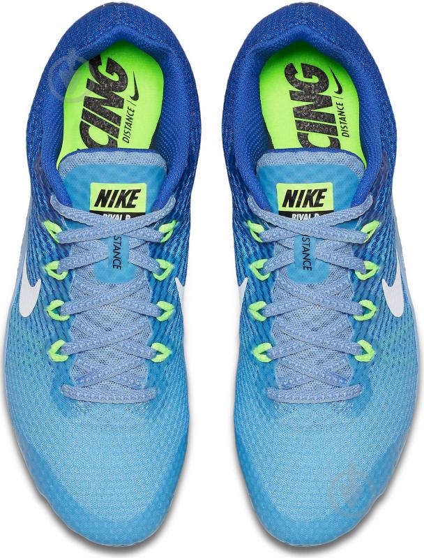 Кросівки жіночі демісезонні Nike WMNS NIKE ZOOM RIVAL D 9 806560-401 р.38,5 блакитні - фото 4