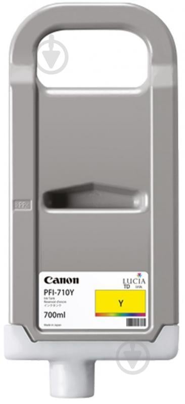 Картридж Canon PFI-710 yellow - фото 2 Картридж Canon PFI-710 yellow - фото 2