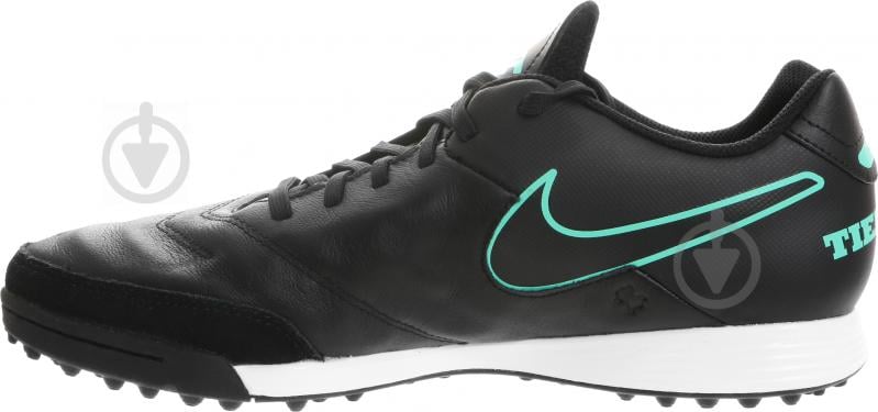 Cороконіжки Nike TIEMPOX GENIO II LEATHER TF 819216-004 р.44 чорний - фото 5