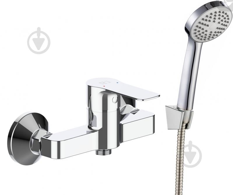 Змішувач для душу RJ INA, з душовим гарнітуром, хром - фото 1 Змішувач для душу RJ INA, з душовим гарнітуром, хром - фото 1