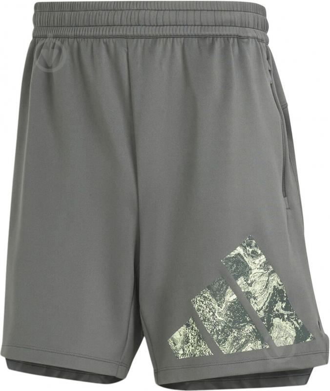 Шорты Adidas IS3797 р. 2XL серый - фото 1 Шорты Adidas IS3797 р. 2XL серый - фото 1