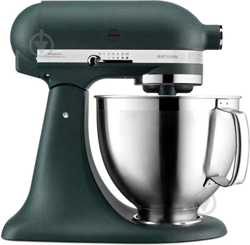 Кухонная машина KitchenAid Artisan 4,8 л 5KSM185PSEPP с откидным блоком пальмовый - фото 1