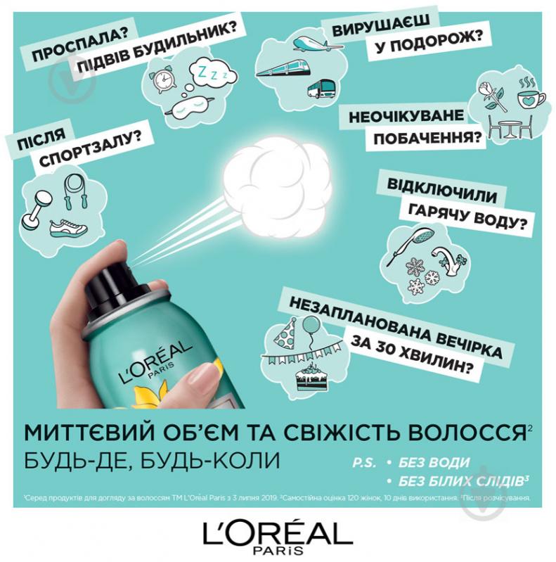 Сухой шампунь L'Oreal Paris Magic shampoo Екзотика тропіків 200 мл - фото 5