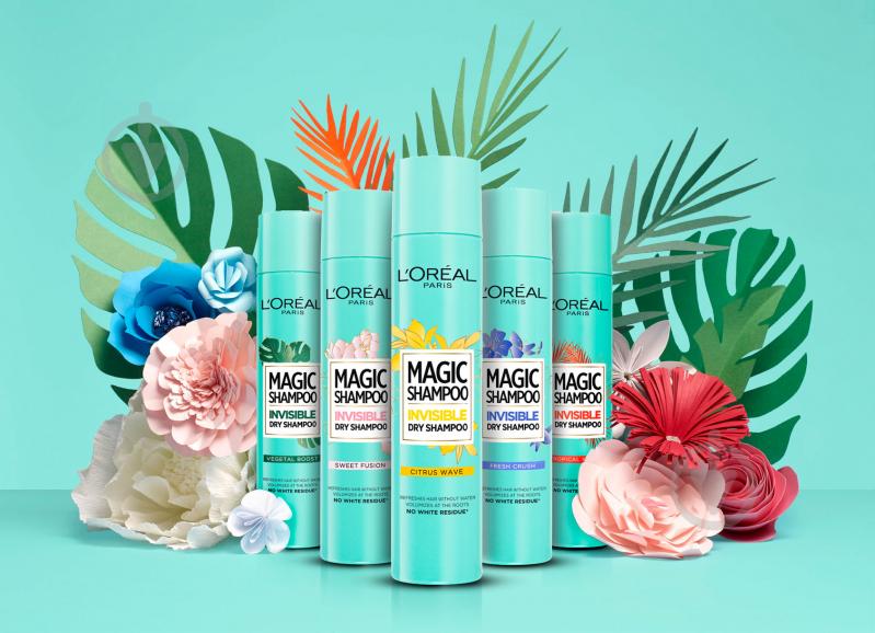 Сухий шампунь L'Oreal Paris Magic shampoo Екзотика тропіків 200 мл - фото 6