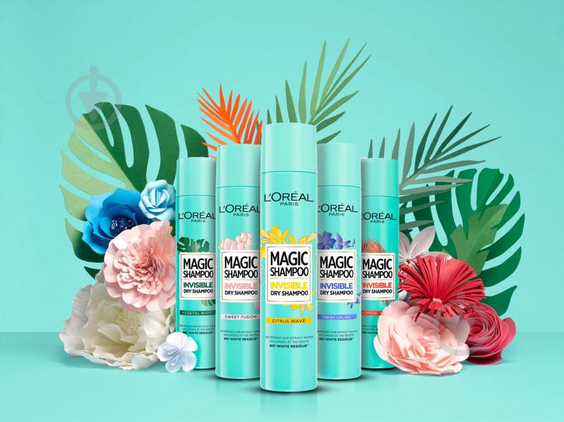 Сухой шампунь L'Oreal Paris Magic shampoo Трав’яний коктейль 200 мл - фото 5