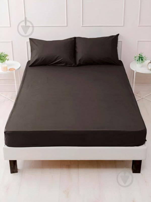 Простирадло на резинці microfiber Brown 80х190 (GDMBSHEETF080190) 80x190 см коричневий Good-Dream - фото 6