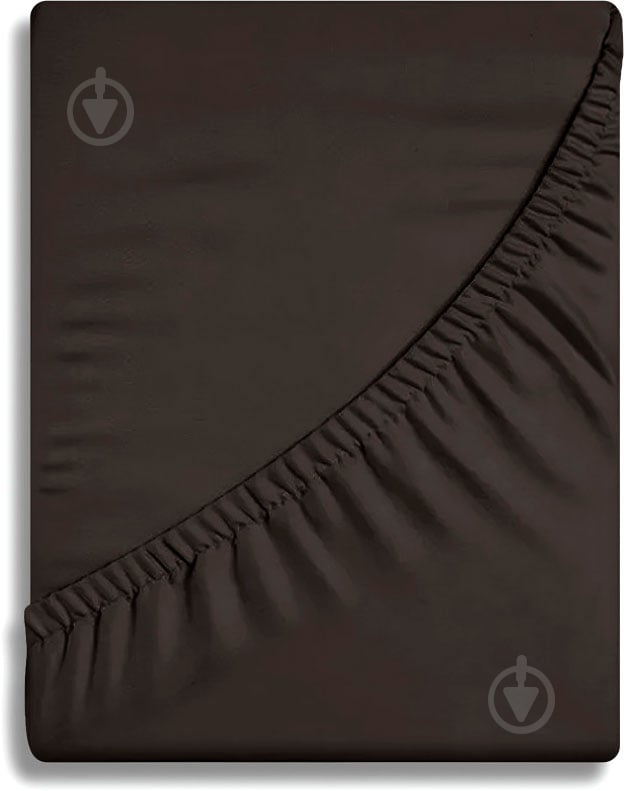 Простирадло на резинці microfiber Brown 80х190 (GDMBSHEETF080190) 80x190 см коричневий Good-Dream - фото 4