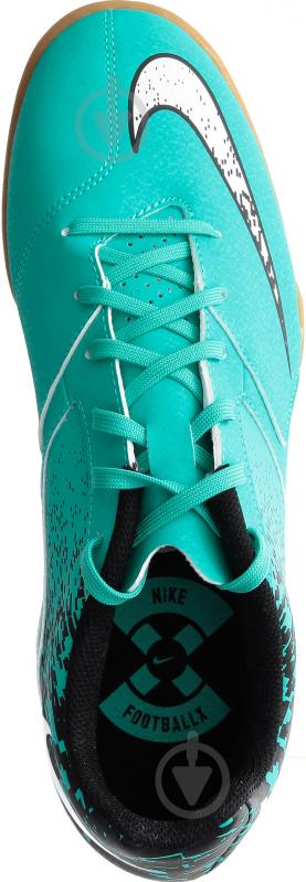 Футзальная обувь Nike BOMBAX IC 826485-310 р.44,5 бирюзовый - фото 9