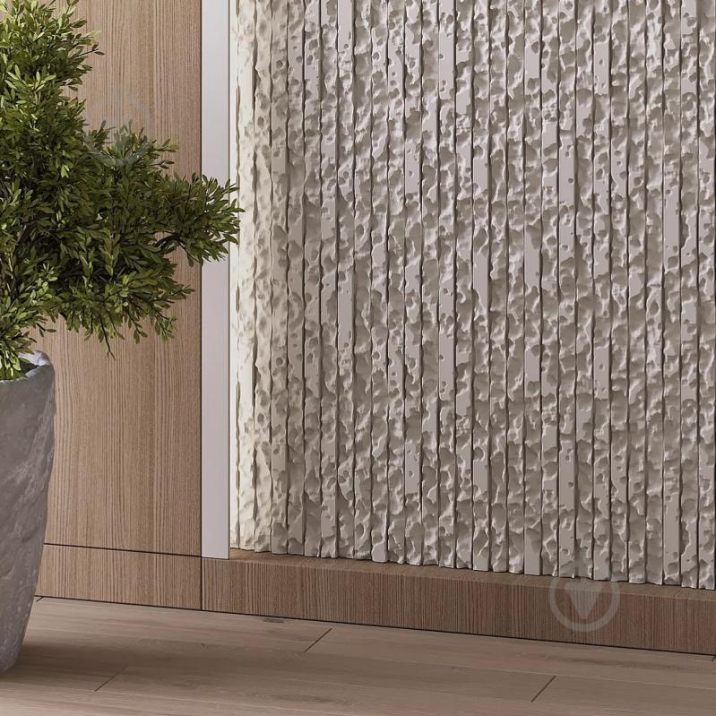 3D-панель гипсовая BeautyWalls TEO армированная 1.44 кв.м - фото 3 3D-панель гипсовая BeautyWalls TEO армированная 1.44 кв.м - фото 3
