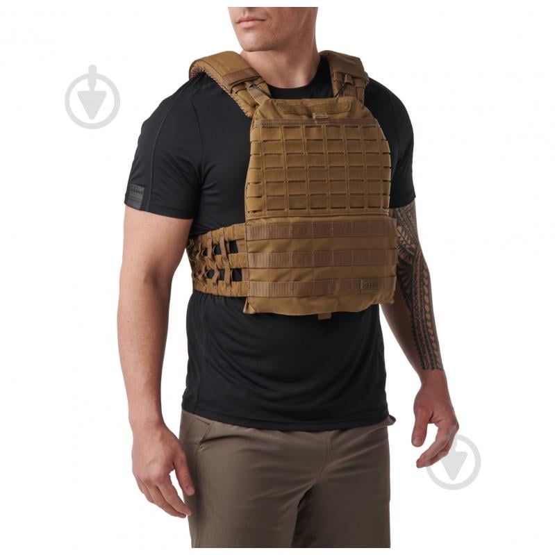 Плитоноска 5.11 Tactical для бронежилета "TACTEC PLATE CARRIER", KANGAROO - фото 9