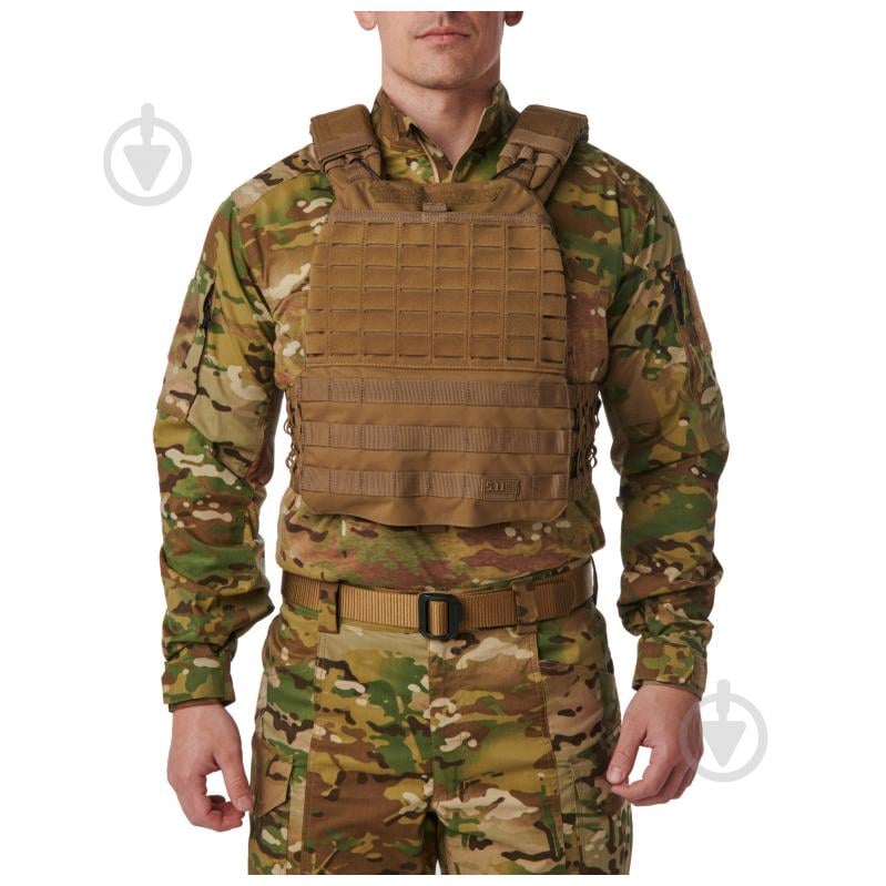 Плитоноска 5.11 Tactical для бронежилета "TACTEC PLATE CARRIER", KANGAROO - фото 1