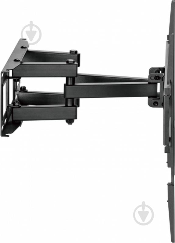 Кріплення для телевізора Kivi Motion-466, 40кг, 37-80", VESA 100х100-400х400 поворотно-похилі чорний - фото 3 Кріплення для телевізора Kivi Motion-466, 40кг, 37-80", VESA 100х100-400х400 поворотно-похилі чорний - фото 3