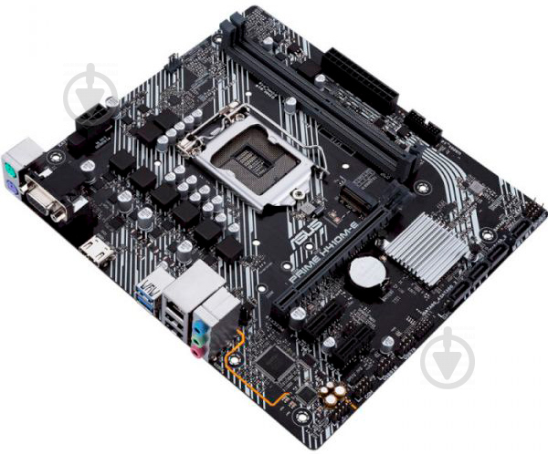 Материнська плата Asus PRIME H410M-E/CSM (Socket 1200, Intel H410, mirco ATX) - фото 3