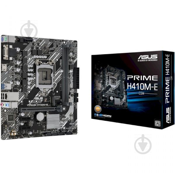 Материнська плата Asus PRIME H410M-E/CSM (Socket 1200, Intel H410, mirco ATX) - фото 5