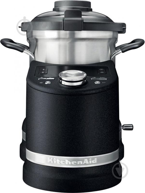 Кухонный комбайн KitchenAid 5KCF0201EBK цвет чугун - фото 3