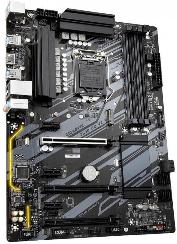 Материнская плата Gigabyte Z390 UD V2 (Socket 1151, Intel Z390, ATX) - фото 2