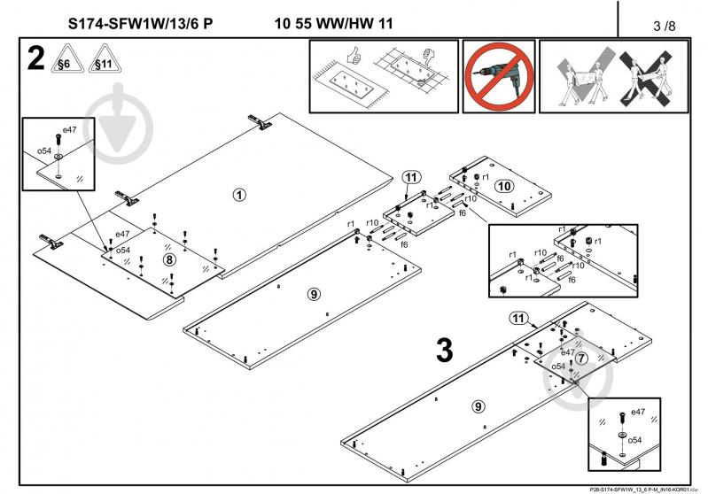 Витрина BRW Україна SFW1W/13/6L Fun белый - фото 4 Витрина BRW Україна SFW1W/13/6L Fun белый - фото 4