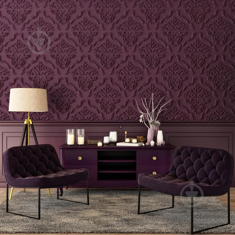 3D-панель гипсовая BeautyWalls Vintage армированная 600x600x25 мм белый - фото 4