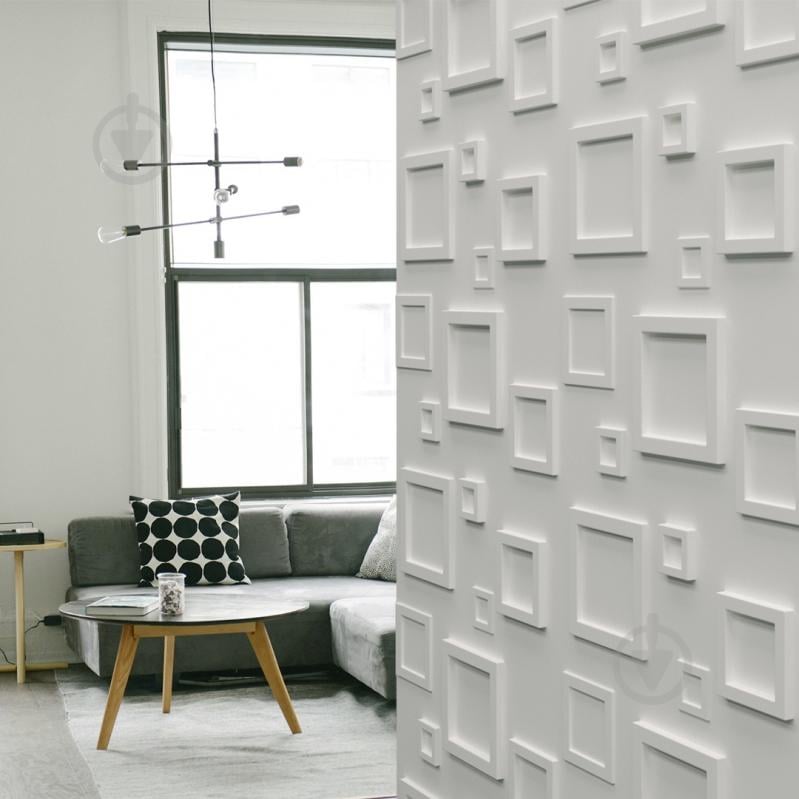 3D-панель гипсовая BeautyWalls FRAMES армированная 1.44 кв.м - фото 3 3D-панель гипсовая BeautyWalls FRAMES армированная 1.44 кв.м - фото 3