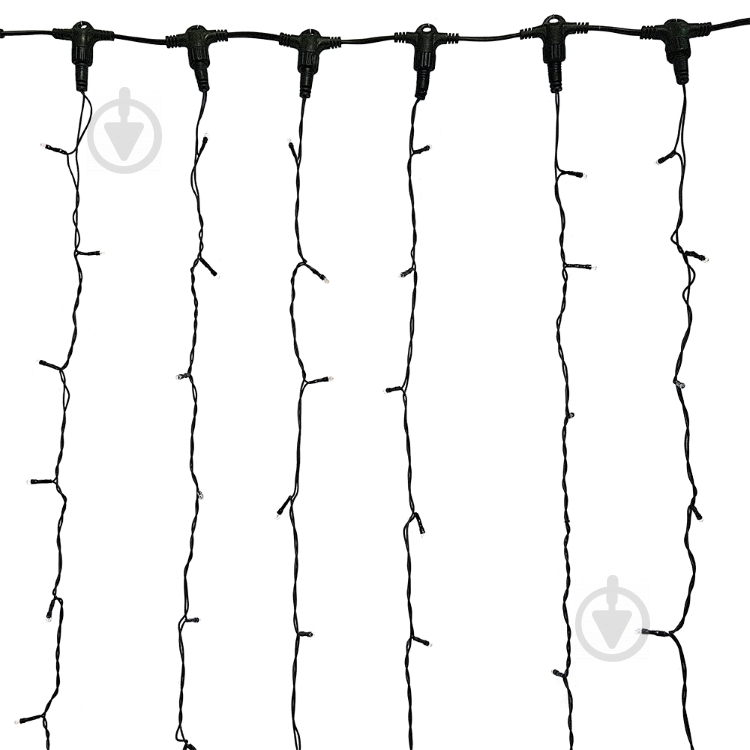 Декоративная гирлянда Джаз Лайт CLRV625-E 625 ламп 2,4 м - фото 2