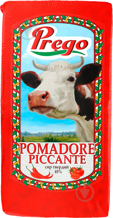 Сир Новгород-Сіверський твердий Pomadore piccante 50 % (94820006851869) - фото 1