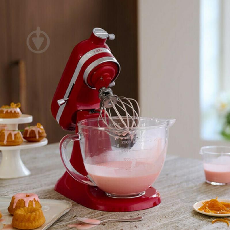 Кухонна машина KitchenAid Artisan MINI 3,3 л 5KSM3311XECA з відкидним блоком карамельне яблуко - фото 13