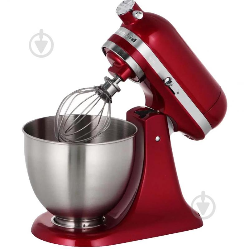 Кухонна машина KitchenAid Artisan MINI 3,3 л 5KSM3311XECA з відкидним блоком карамельне яблуко - фото 9