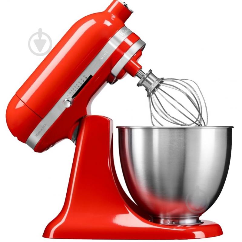 Кухонна машина KitchenAid Artisan MINI 3,3 л 5KSM3311XECA з відкидним блоком карамельне яблуко - фото 3