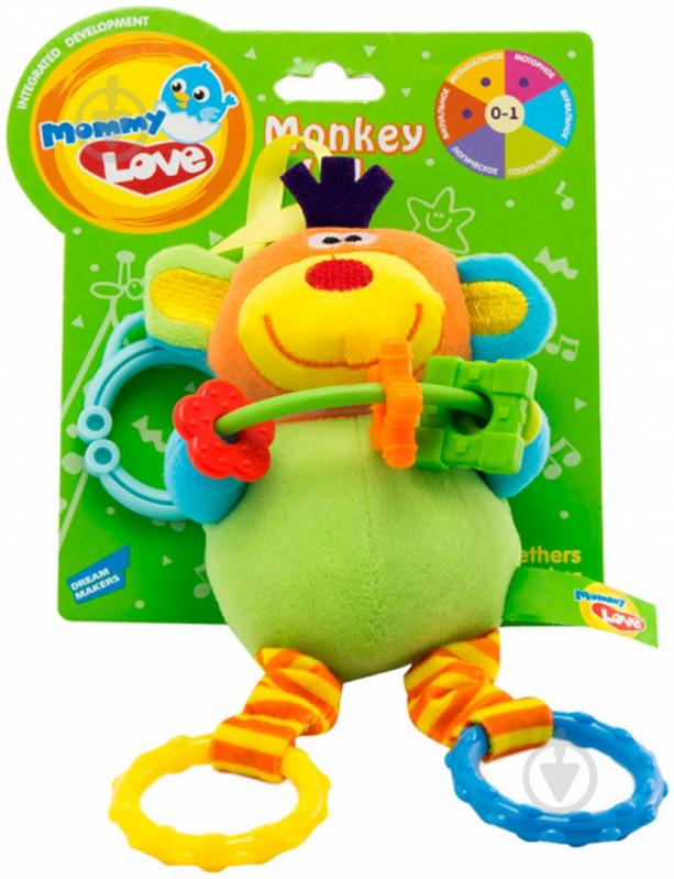 Игрушка развивающая Mommy Love Обезьянка Лоло OBK0/M - фото 1