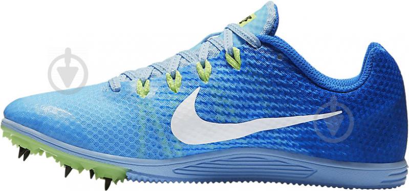 Кросівки жіночі демісезонні Nike WMNS NIKE ZOOM RIVAL D 9 806560-401 р.40 блакитні - фото 3