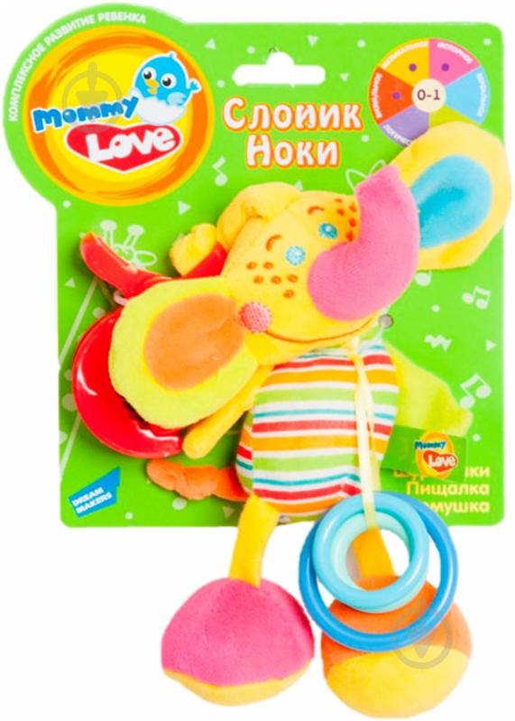 Игрушка развивающая Mommy Love Слоненя Ноки SDS0/M - фото 1