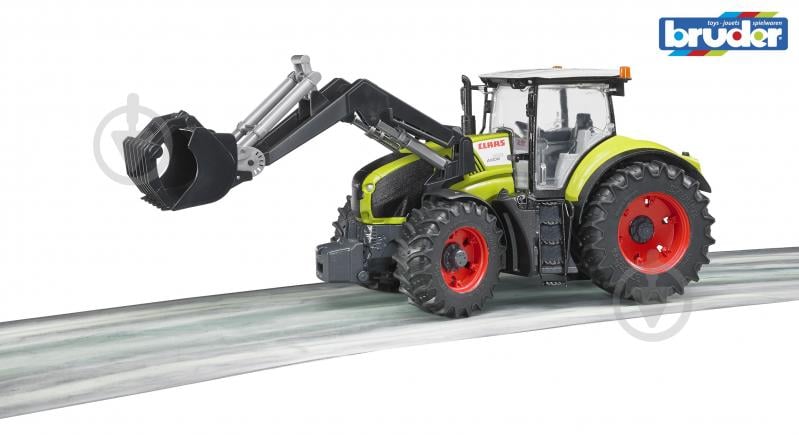 Трактор Bruder Claas Axion 950 з навантажувачем 1:16 03013 - фото 3