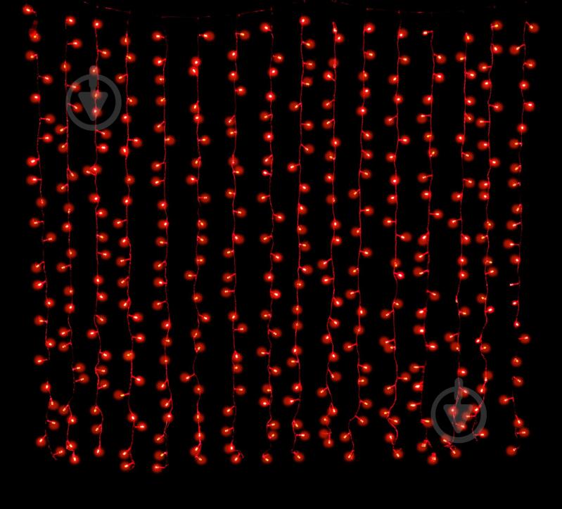 Декоративная гирлянда Джаз Лайт LDCL368-R-E встроенный светодиод (LED) 368 ламп 1,5 м - фото 1