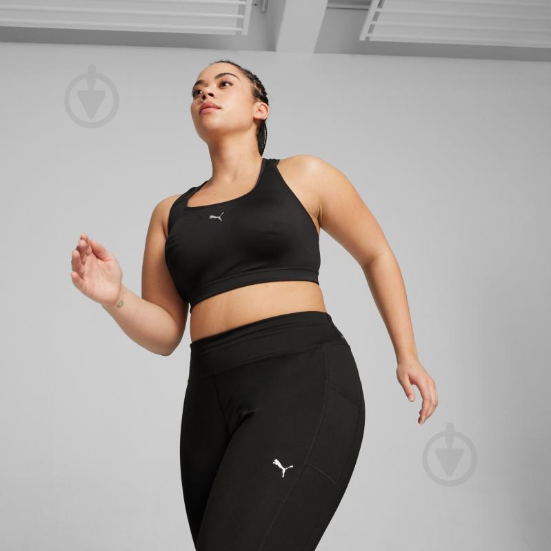 Бра Puma 4KEEPS RUN BRA 52495301 р.M черный - фото 4