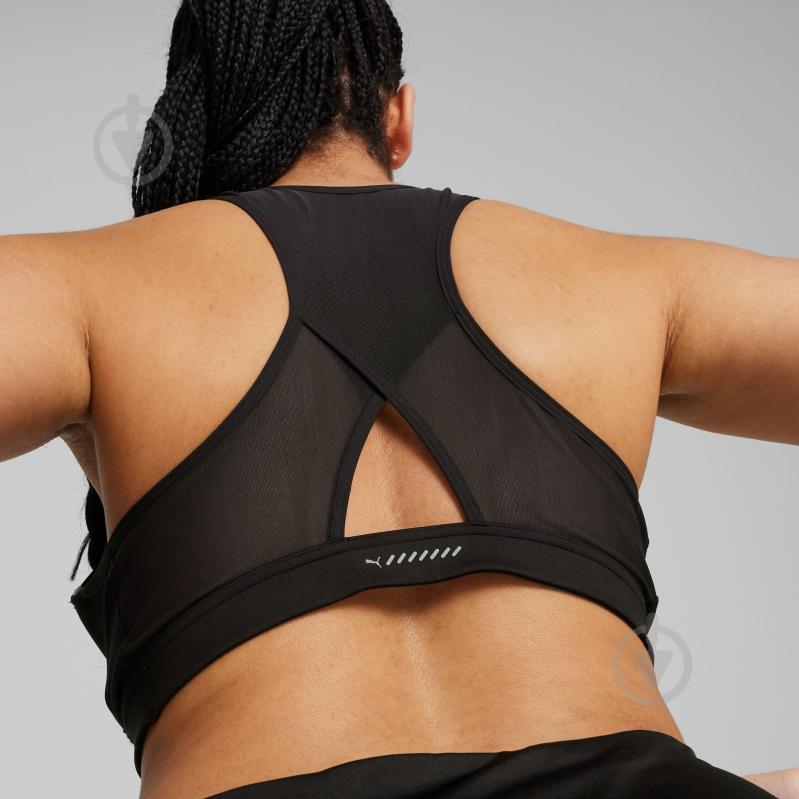Бра Puma 4KEEPS RUN BRA 52495301 р.M черный - фото 5