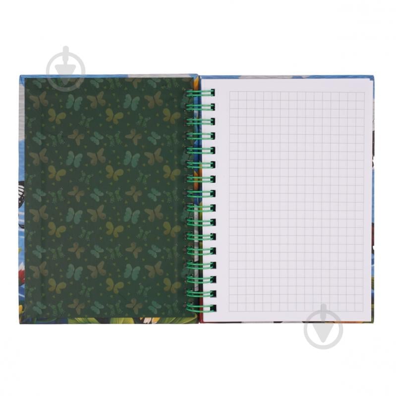 Блокнот YES 64 лист. 7БЦ cпираль Ukrainian notebook клетка - фото 3