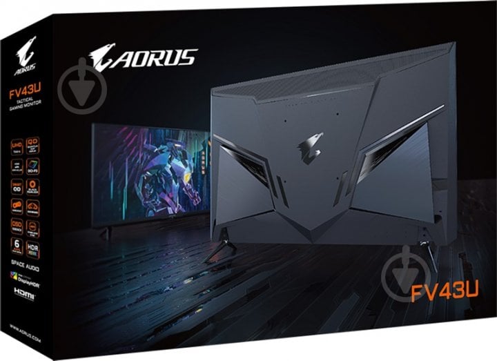 Монитор Gigabyte 43" (AORUS FV43U Gaming Monitor) - фото 10