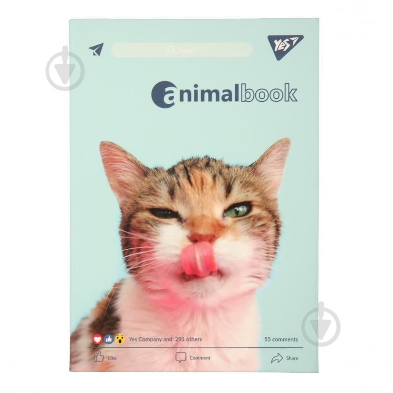 Блокнот YES 64 арк. Animalbook лінія - фото 1