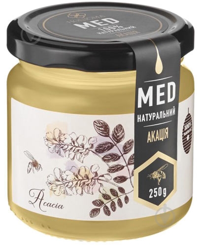 Мед ТМ HONIGMA акацієвий 250 г - фото 1