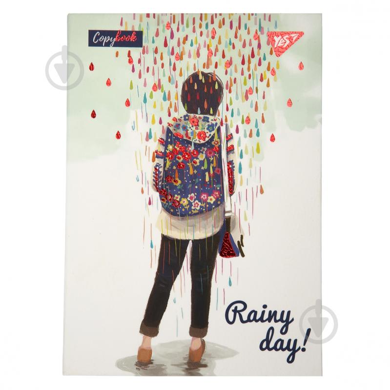 Блокнот YES 64 лист. Rainy day клетка - фото 1