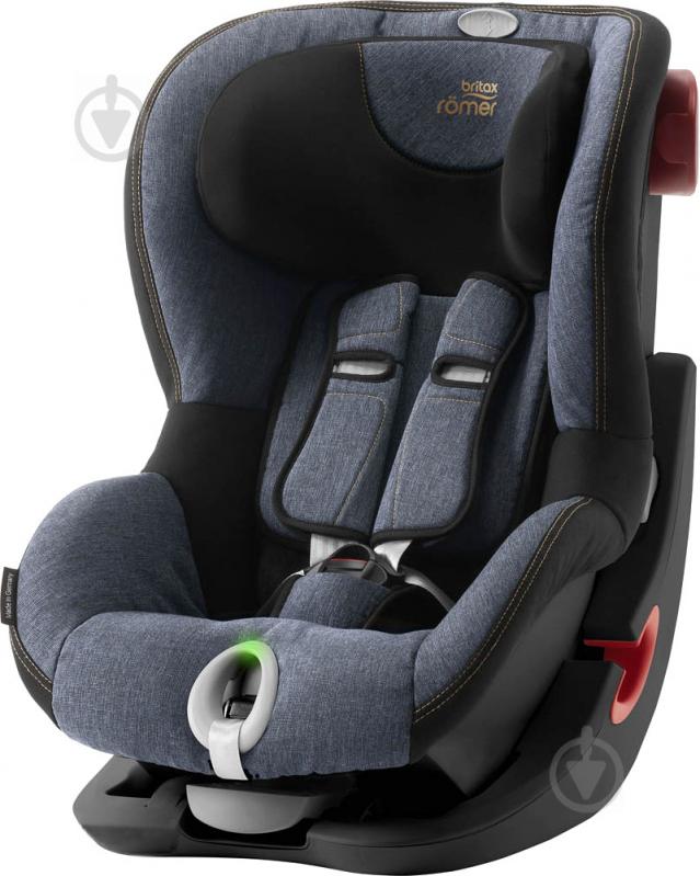 Автокрісло Britax-Romer KING II LS BLACK SERIES Blue Marble темно-синій 2000027857 - фото 3